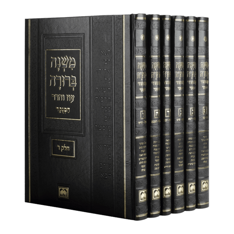 משנה ברורה - מנוקד גדול