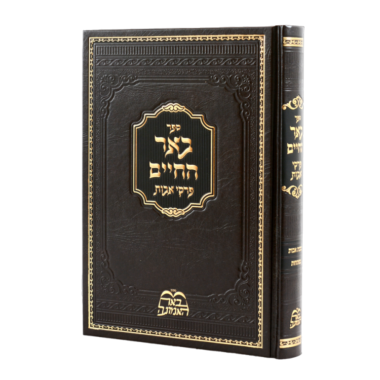 פרקי אבות באר החיים (הרב בידרמן)