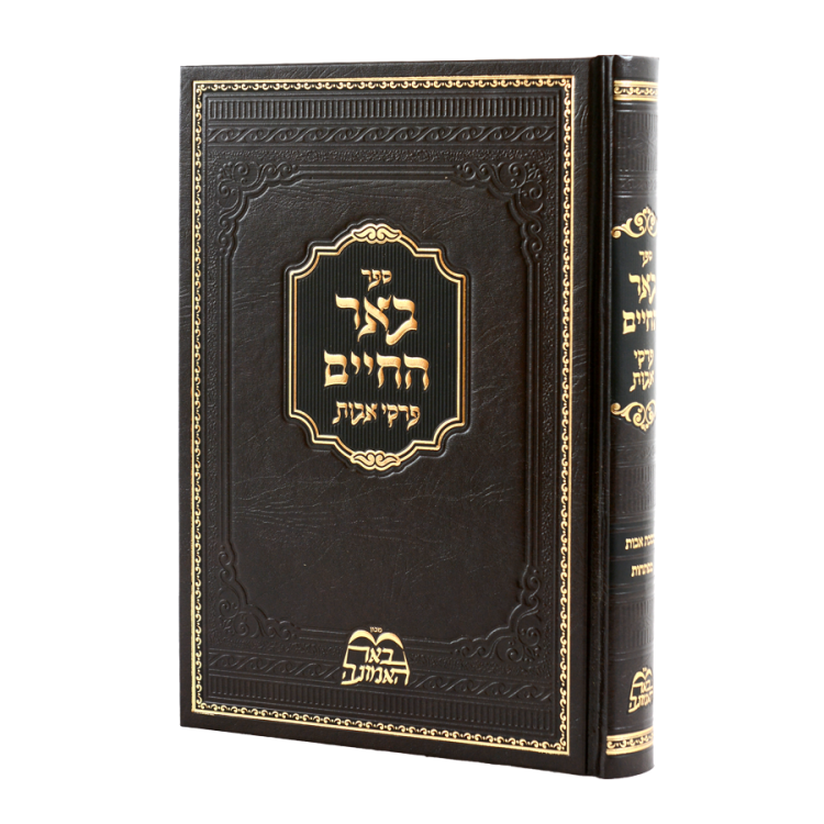 פרקי אבות באר החיים (הרב בידרמן)