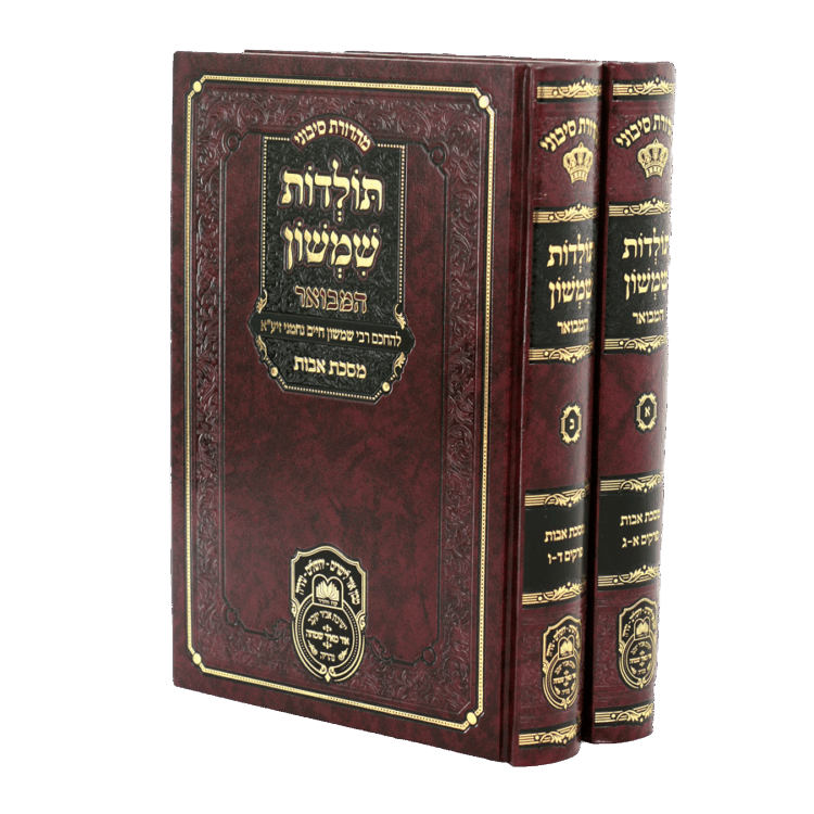 סט תולדות שמשון אבות המבואר (2 כר')